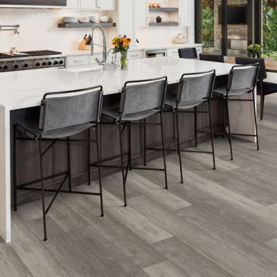 LVP flooring in a kitchen
